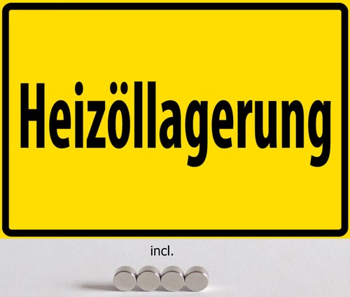 Blechschild 20x30